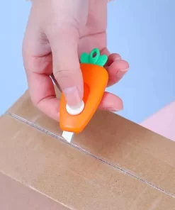 مینی کاتر طرح هویج برای برش کاغذ و بازکردن بسته ها